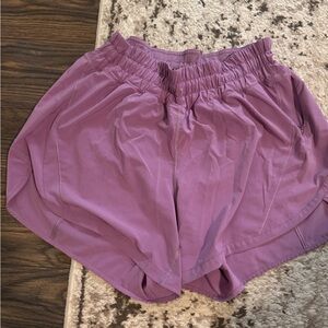 Women's Purple Athletic Shorts